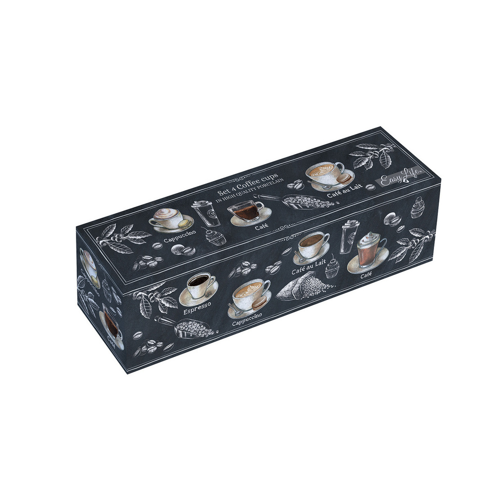 Zestaw 4 filiżanek espresso